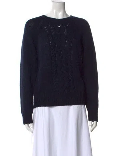 Pre-owned Isabel Marant Étoile Wool Crew Neck Sweater In Blue