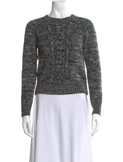 Pre-owned Isabel Marant Étoile Wool Crew Neck Sweater In Neutral