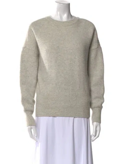 Pre-owned Isabel Marant Étoile Wool Crew Neck Sweater In Neutral