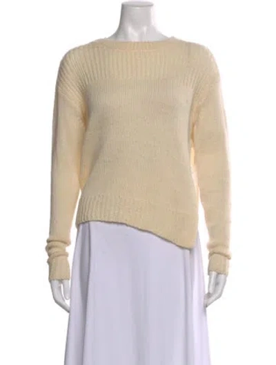 Pre-owned Isabel Marant Étoile Wool Crew Neck Sweater In Neutral