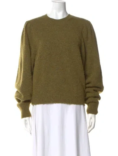 Pre-owned Isabel Marant Étoile Wool Crew Neck Sweatshirt In Green