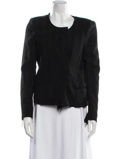 Pre-owned Isabel Marant Étoile Wool Evening Jacket In Black
