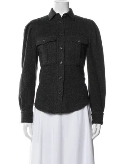 Pre-owned Isabel Marant Étoile Wool Jacket In Gray