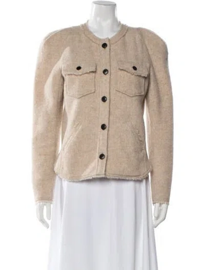 Pre-owned Isabel Marant Étoile Wool Jacket In Neutral