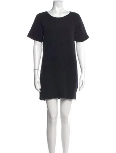 Pre-owned Isabel Marant Étoile Wool Mini Dress In Black