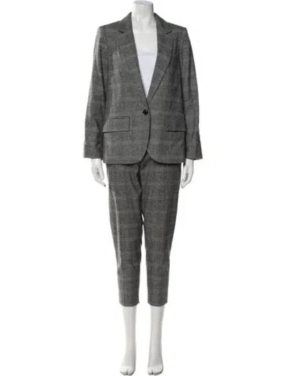 Pre-owned Isabel Marant Étoile Wool Pantsuit In Gray