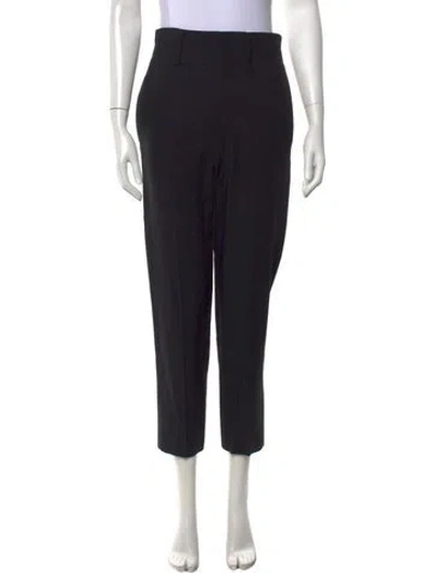 Pre-owned Isabel Marant Étoile Wool Straight Leg Pants In Blue