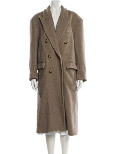 Pre-owned Isabel Marant Étoile Wool Trench Coat In Neutral