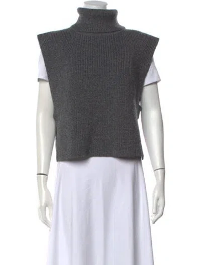 Pre-owned Isabel Marant Étoile Wool Turtleneck Sweater In Black