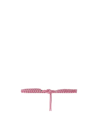 Isabel Marant Étoile Woven Belts In Pink