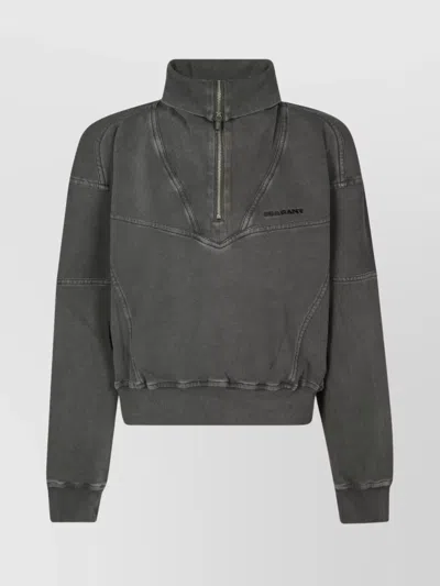 ISABEL MARANT ÉTOILE YAELE-GB RIBBED KNITWEAR WITH LONG SLEEVES