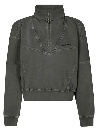 Isabel Marant Étoile Yaele Half-zip Sweatshirt