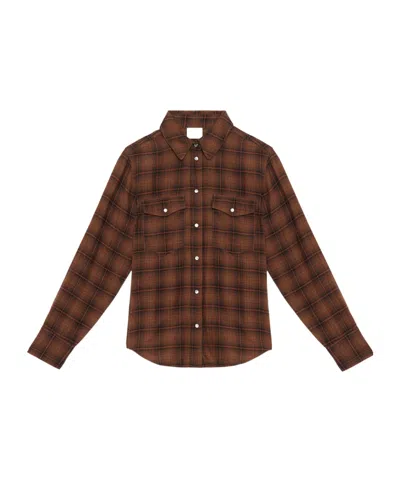Isabel Marant Étoile Yalisa Shirt In Brown