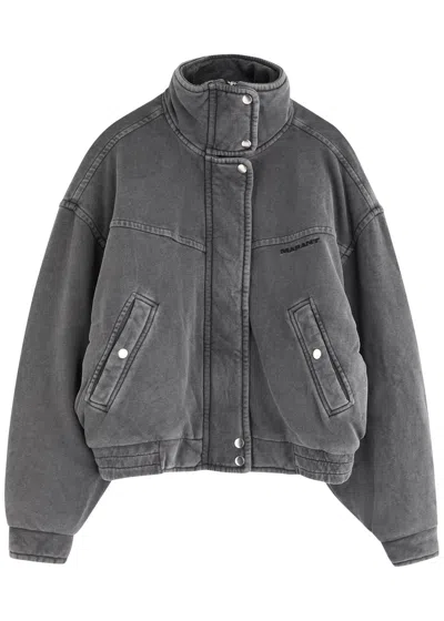 Isabel Marant Étoile Yanissa Padded Cotton Jacket In Grey