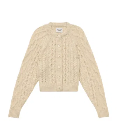 Isabel Marant Étoile Yara Cardigan In Brown