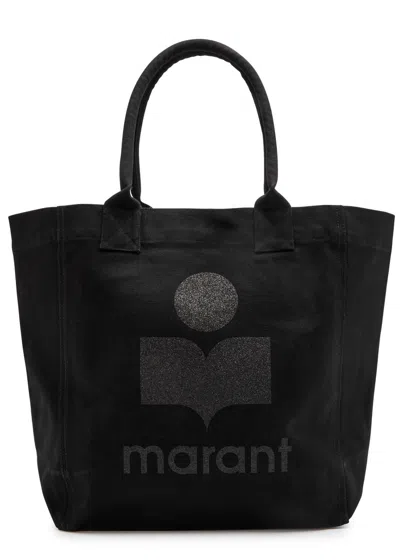 Isabel Marant Étoile Yenky Canvas Tote Bag In Animal Print