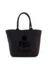 Isabel Marant Étoile Yenky Small Tote Bag In Black