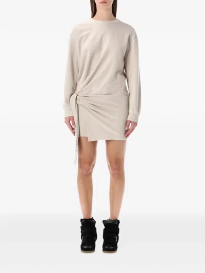 ISABEL MARANT ÉTOILE ZAE LONG-SLEEVE MINI DRESS