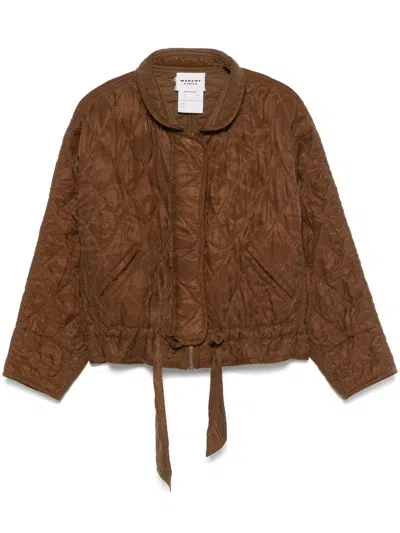 Isabel Marant Étoile Zakiane Jacket In Brown