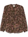 Isabel Marant Étoile Zalika Blouse In Black