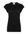 ISABEL MARANT ÉTOILE ZANKOU LINEN T-SHIRT