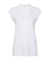 Isabel Marant Étoile Zankou Linen T-shirt In White
