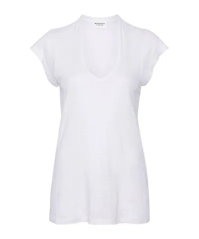 ISABEL MARANT ÉTOILE ISABEL MARANT ÉTOILE ZANKOU V-NECK T-SHIRT