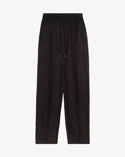 Isabel Marant Étoile Zaylee Pants In Brown