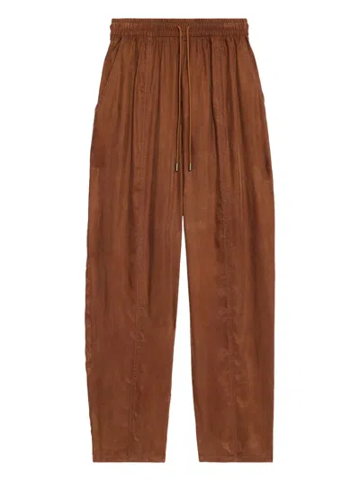 Isabel Marant Étoile Zaylee Trousers In Brown