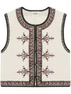 Isabel Marant Étoile Isabel Marant Etoile Zeana Embroidered Vest