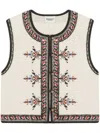 Isabel Marant Étoile Isabel Marant Etoile Zeana Embroidered Vest
