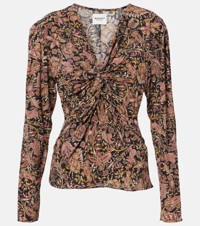 ISABEL MARANT ÉTOILE ZEKIA PRINTED TOP