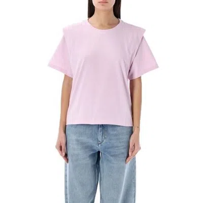 Isabel Marant Étoile Isabel Marant Etoile Zelitos Cotton T-shirt In Pink