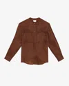 Isabel Marant Étoile Zetta Shirt In Brown