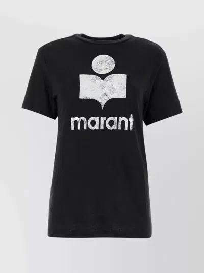 ISABEL MARANT ÉTOILE ZEWEL CREW-NECK LINEN T-SHIRT