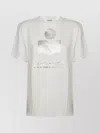 Isabel Marant Étoile Zewel Crew Neck Short Sleeves Straight Hem
