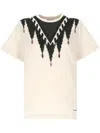 Isabel Marant Étoile Isabel Marant Etoile Zewel T Shirt In Multicolour