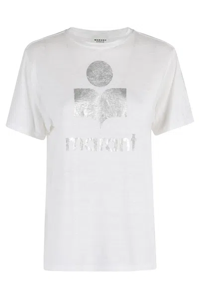 Isabel Marant Étoile Zewel Gz T-shirt In White