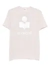 Isabel Marant Étoile Zewel Logo-print Linen T-shirt In Multi