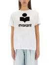 Isabel Marant Étoile Isabel Marant Etoile Zewel T Shirt With Flocked Logo
