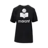 Isabel Marant Étoile Linen T-shirt In Black