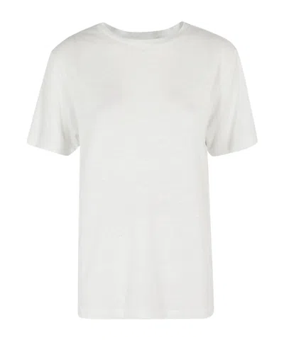 Isabel Marant Étoile Zewel Linen T-shirt In White