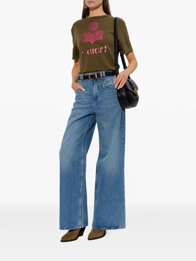 ISABEL MARANT ÉTOILE ZEWEL LOGO-PRINT T-SHIRT