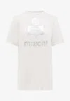 Isabel Marant Étoile Etoile Isabel Marant T-shirt Lino Logo Metal In White