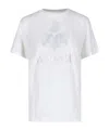 Isabel Marant Étoile Zewel Logo Printed Crewneck T-shirt In White