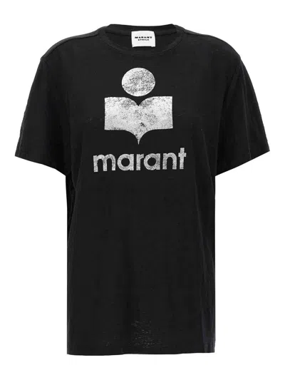 Isabel Marant Étoile Zewel T-shirt In Black