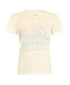 Isabel Marant Étoile Isabel Marant Etoile Zoeline T Shirt With Logo Print In White