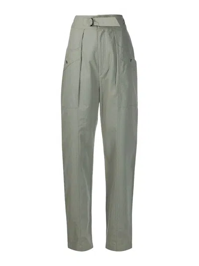 Isabel Marant Étoile Zilyae Pants In Green