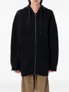 Isabel Marant Étoile Zip-up Hooded Top In Black