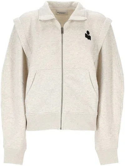 ISABEL MARANT ÉTOILE ZIP-UP SWEATSHIRT